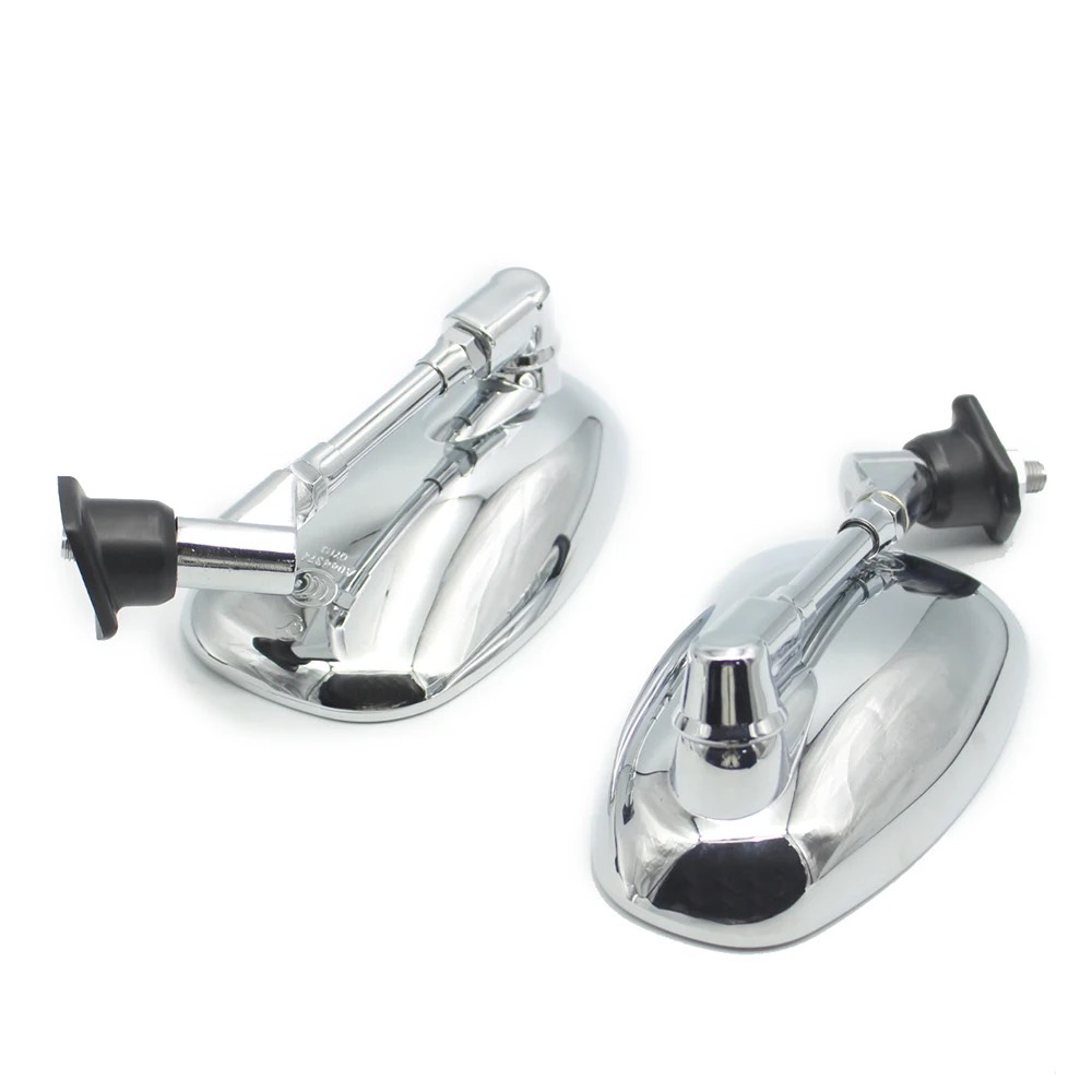 Set oglinzi Yamaha 10mm XJR400 XJR1200 XJR1300 VMAX12 VMX17 V-MAX MT-03 FZ6 BT1100 A1005 - imagine 3