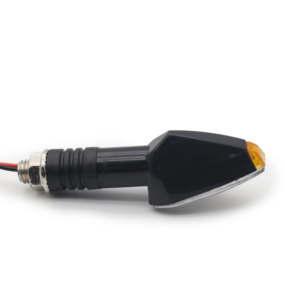 Set 2 semnalizari moto Honda Kawasaki Suzuki Yamaha Ducati BMW KTM Triumph Aprilia 10mm A1039 - imagine 3