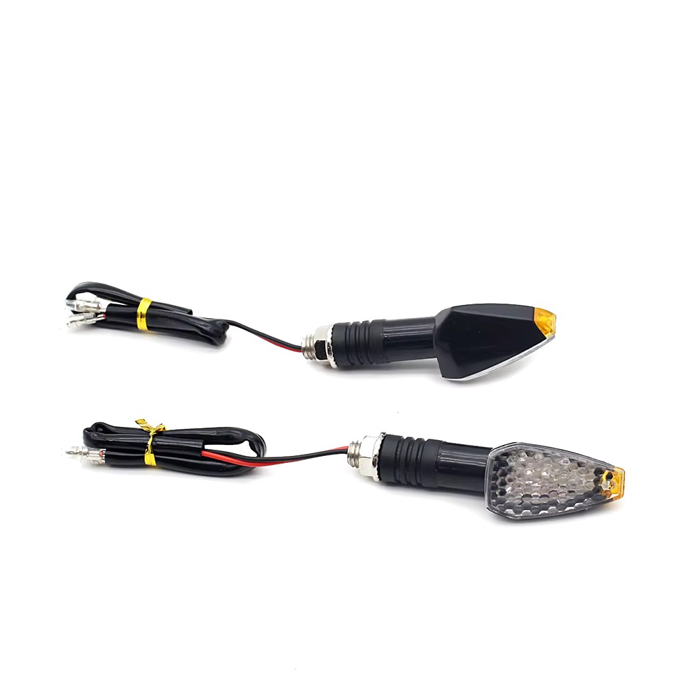 Set 2 semnalizari moto Honda Kawasaki Suzuki Yamaha Ducati BMW KTM Triumph Aprilia 10mm A1039
