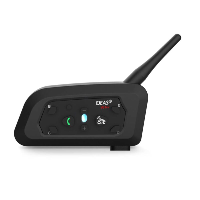 Intercom casca moto EJEAS V6 PRO+ Sistem de comunicare, USB C, aplicatie dedicata